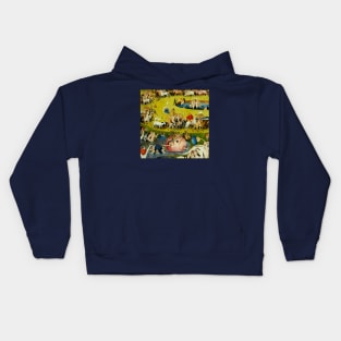 The Garden of Earthly Delights 3 Kids Hoodie